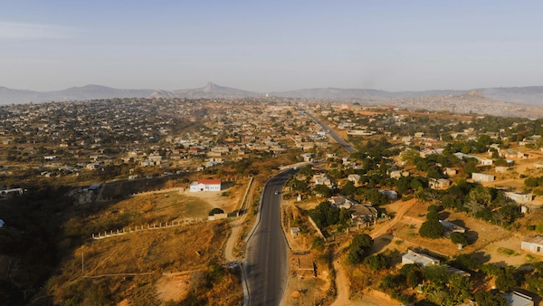 Aerial view of Soshanguve